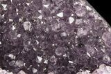 Purple Amethyst Geode - Uruguay #87413-3
